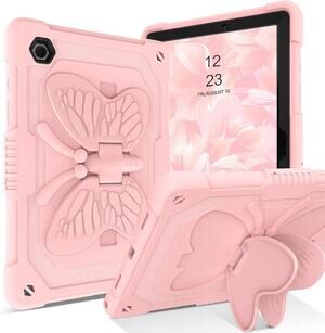 Pink Butterfly iPad Case w/ Strap & Kickstand iPad Air 3 10.5, 2019 2020  2021